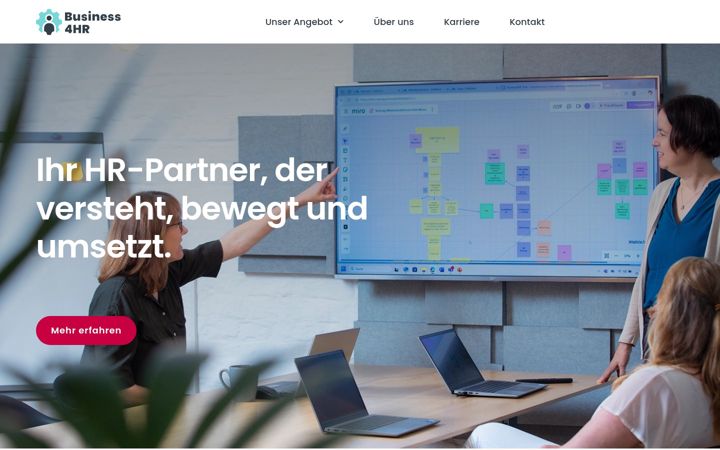 Screenshot of business4hr.com