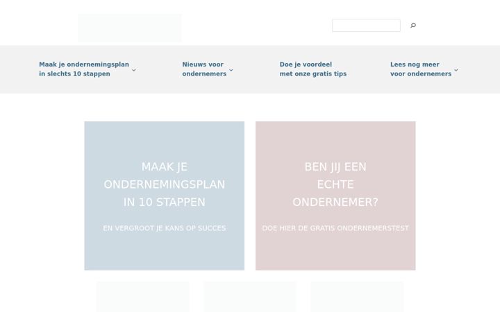 Screenshot ta' businessbox.nl