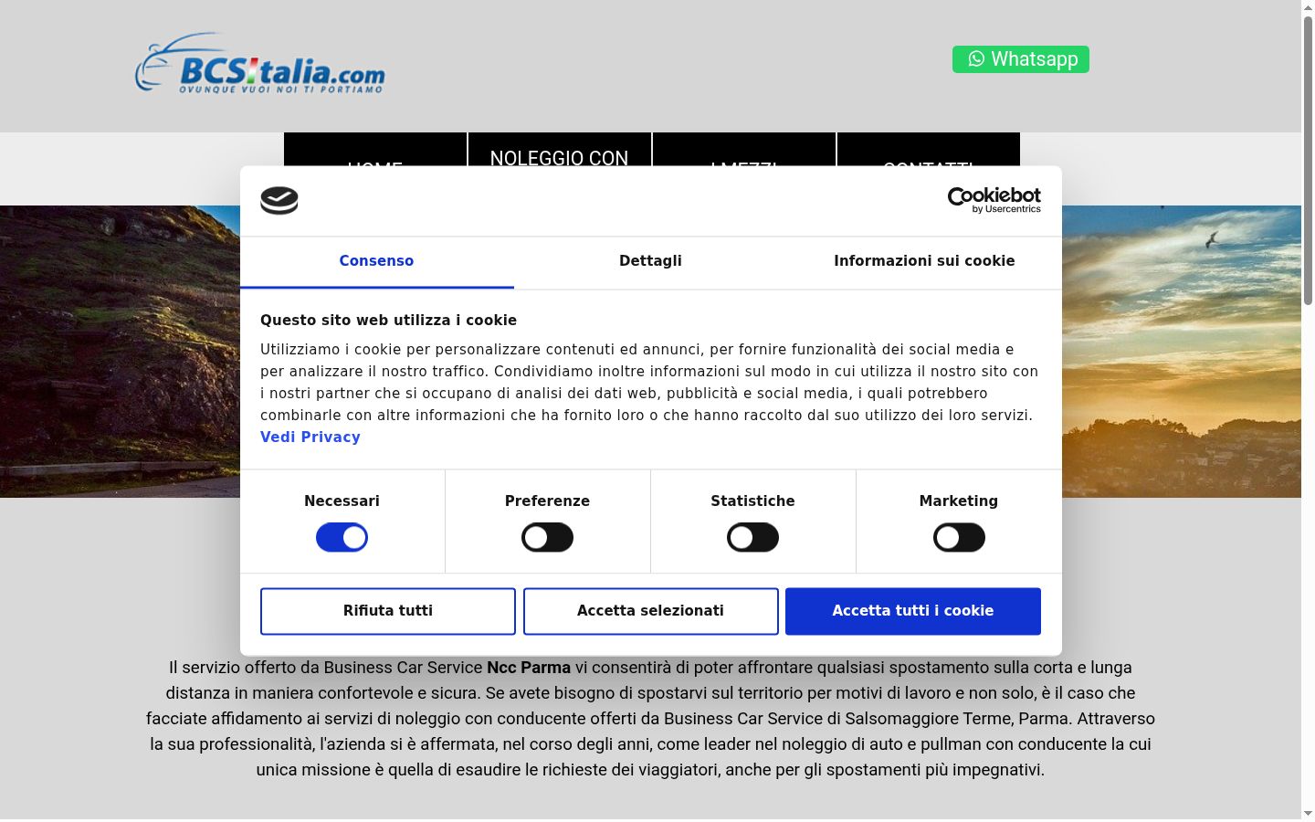Screenshot tal-banner tal-kunsens muri qabel kwalunkwe interazzjoni
