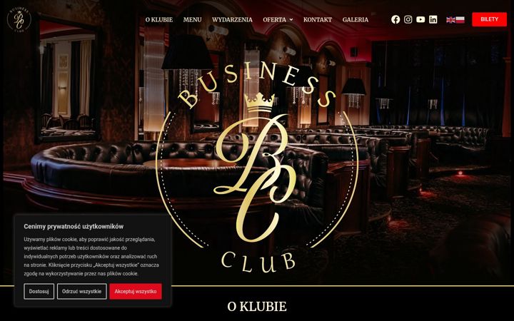 Screenshot of businessclub.org.pl