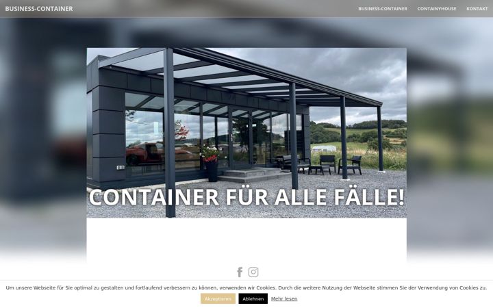 Screenshot of businesscontainer.de