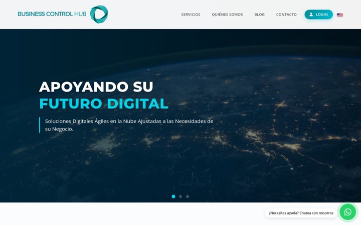 Screenshot of businesscontrolhub.com