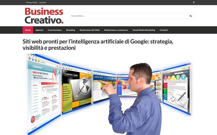 Screenshot of businesscreativo.com