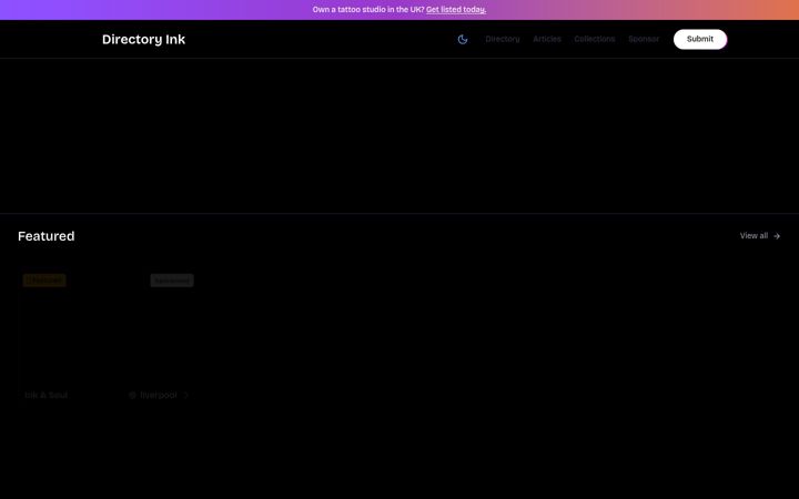 Screenshot von businessdirectory.ink