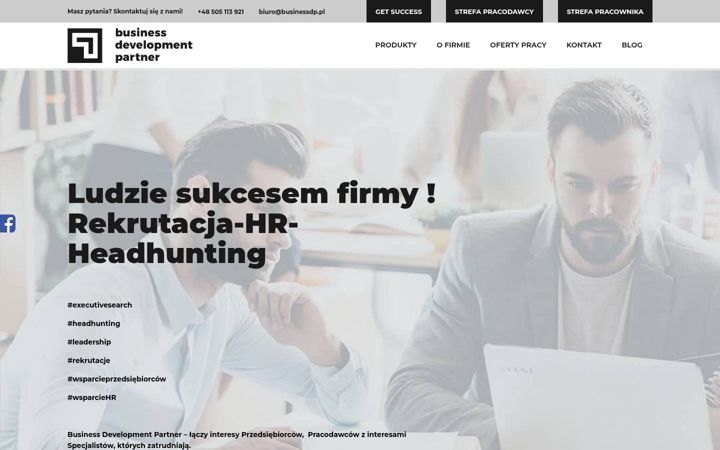 Screenshot ta' businessdp.pl