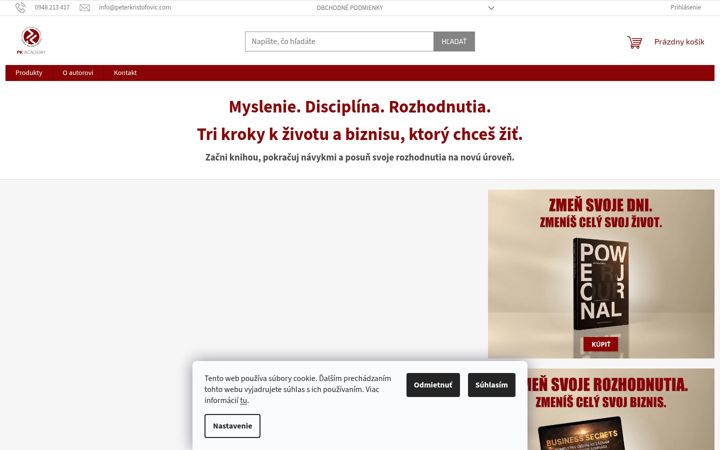 Screenshot of businessecrets.sk
