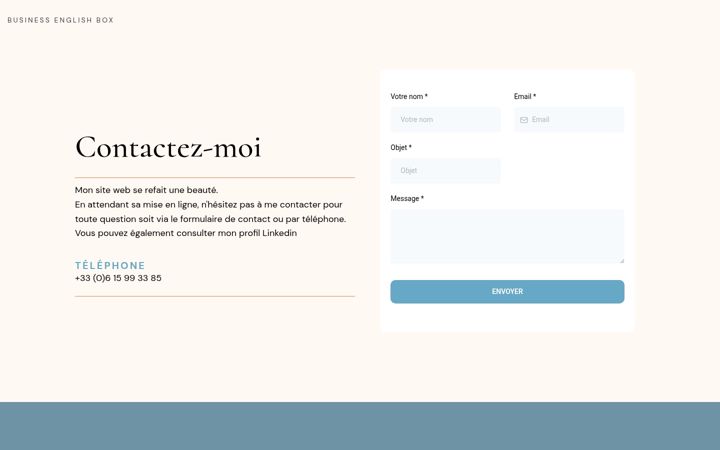 Screenshot of businessenglishbox.com