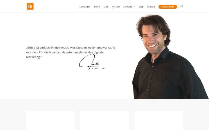 Posnetek zaslona businesserfolg.de