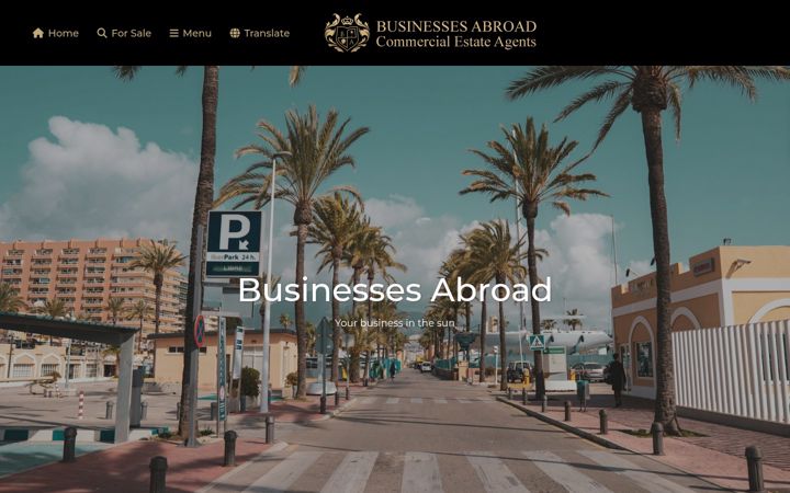 Screenshot of businesses-abroad.com