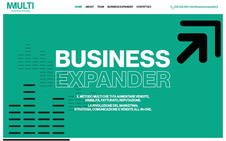 Screenshot of businessexpander.it