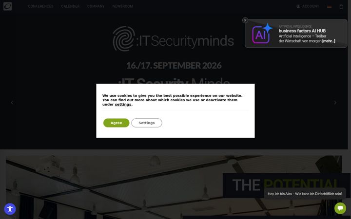 Posnetek zaslona businessfactors.de