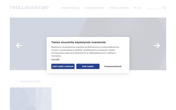 Screenshot of businessfinland.vc