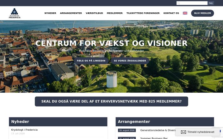 Képernyőkép: businessfredericia.dk