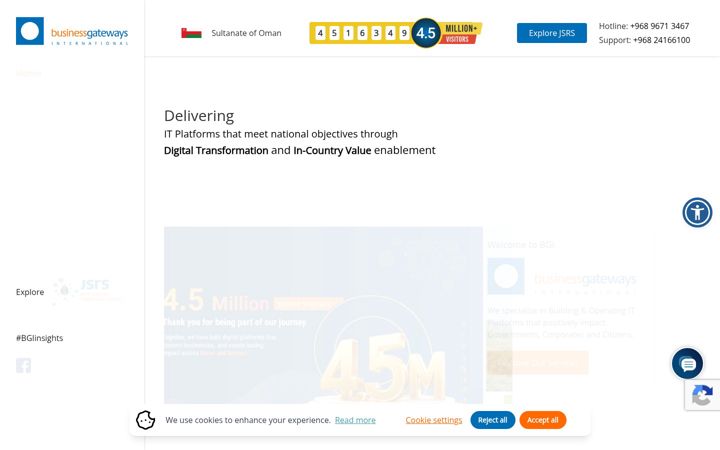 Screenshot of businessgateways.in