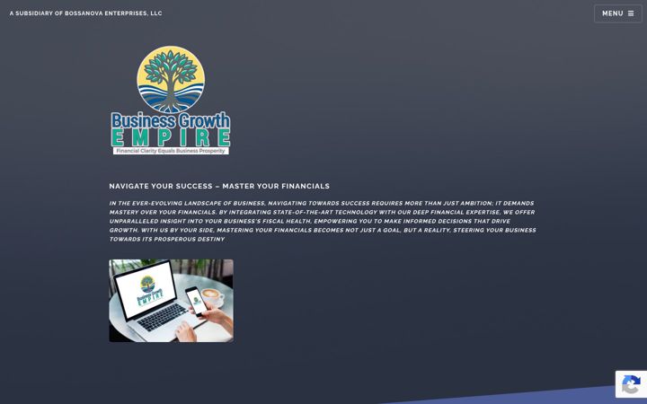 Screenshot of businessgrowthempire.com