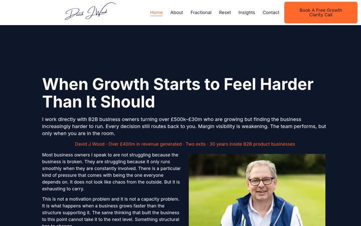 Screenshot of businessgrowthmadeeasy.com