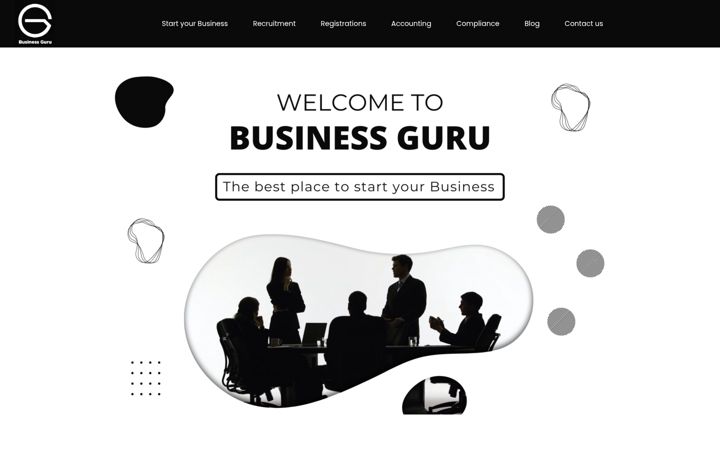Screenshot of businessguru.co.in