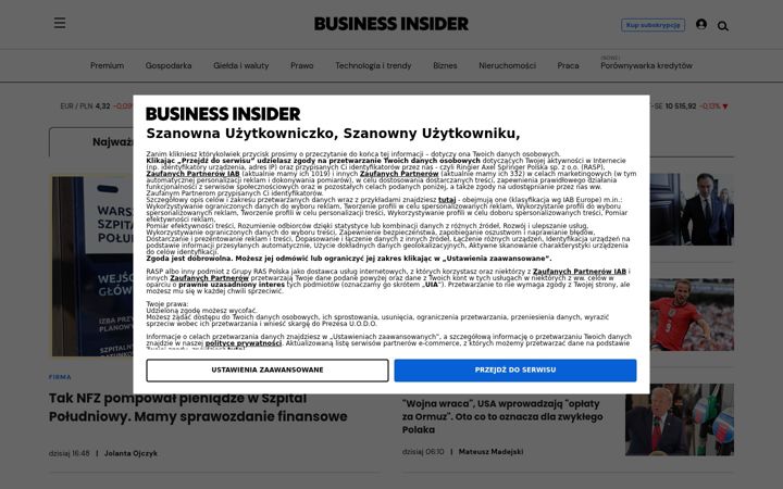Captura de ecrã de businessinsider.com.pl