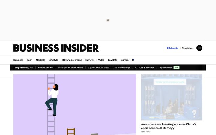 Screenshot of businessinsider.fr