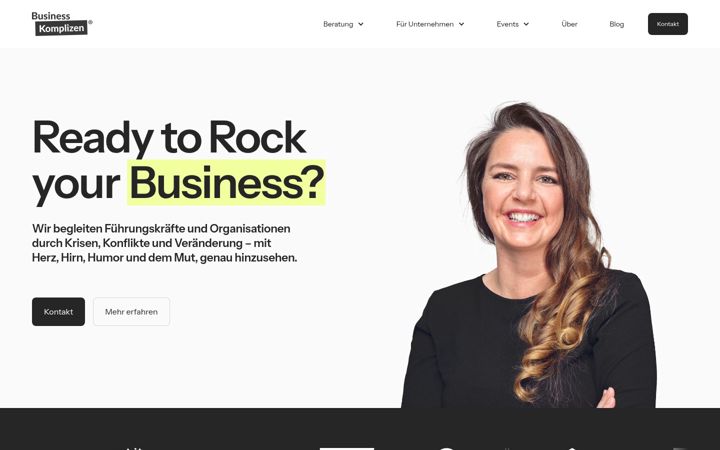 Screenshot of businesskomplizen.de
