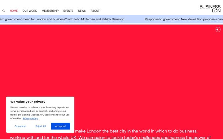 Screenshot of businessldn.co.uk