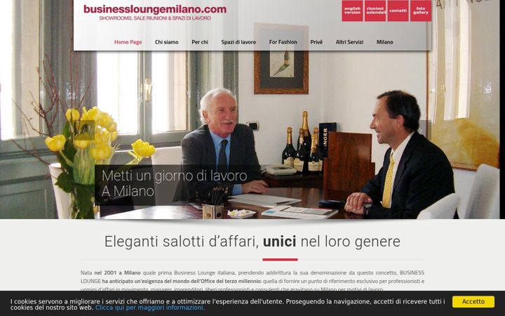 Screenshot of businesslounge.bz