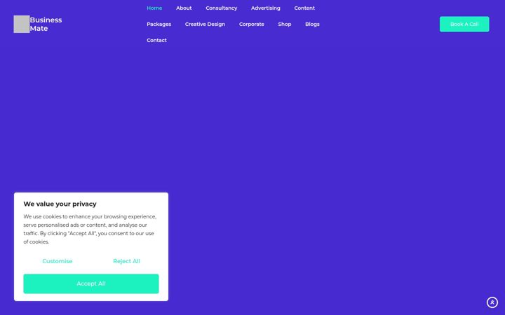 Screenshot of businessmateagency.co.uk