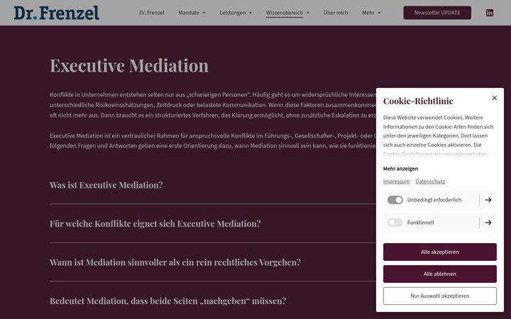 Screenshot of businessmediation.pro