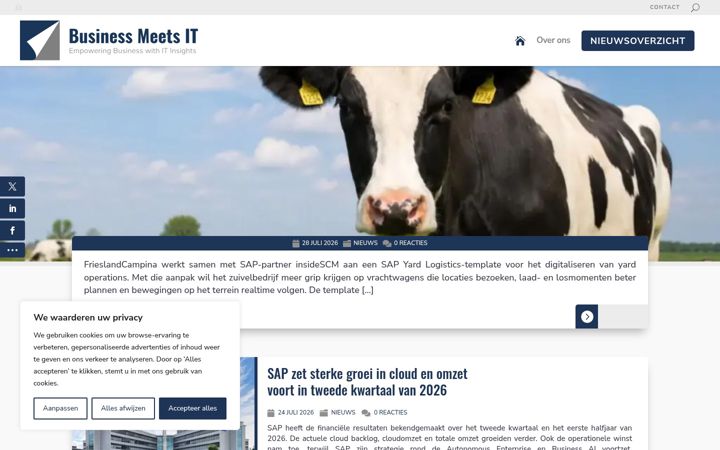 Screenshot of businessmeetsit.com
