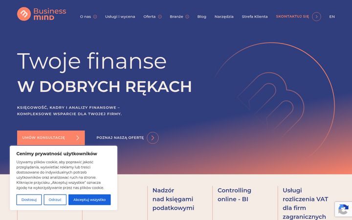 Screenshot of businessmind.pl