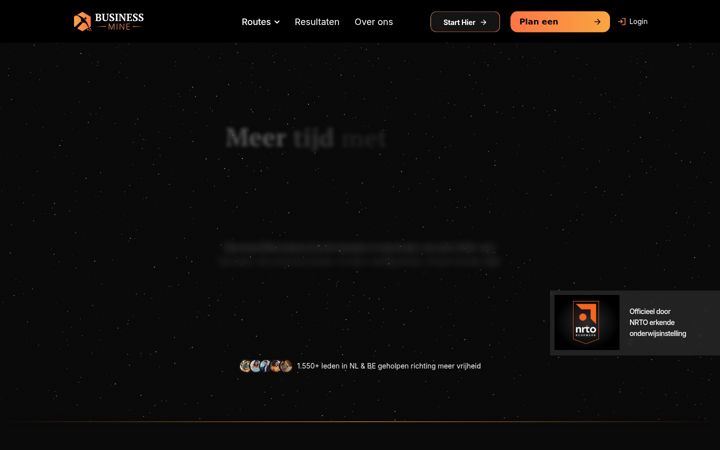 Screenshot of businessmine.co