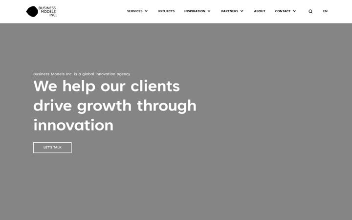 Screenshot of businessmodelsinc.com