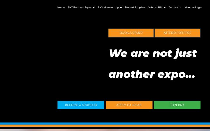Screenshot of businessnetworkingexpos.co.uk