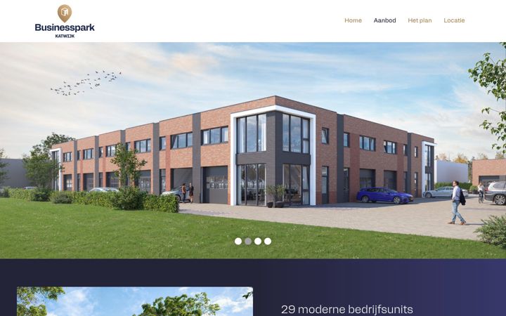 Screenshot of businessparkkatwijk.nl