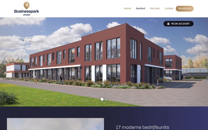 Screenshot of businessparklochem.nl