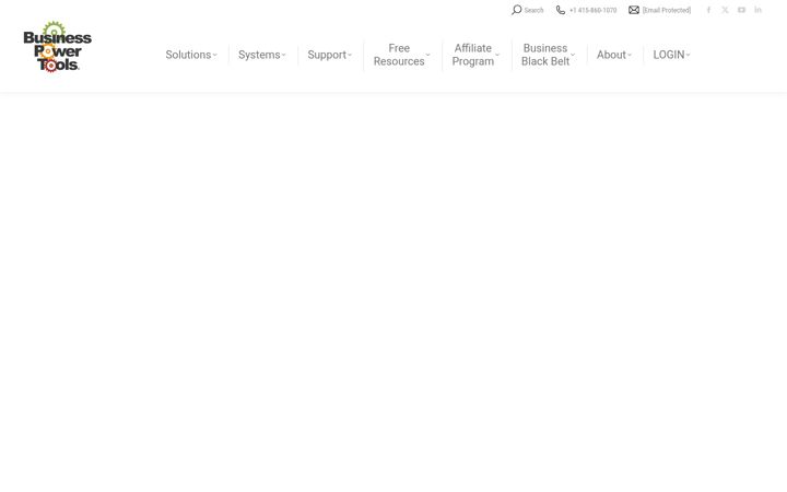 Screenshot of businesspowertools.com