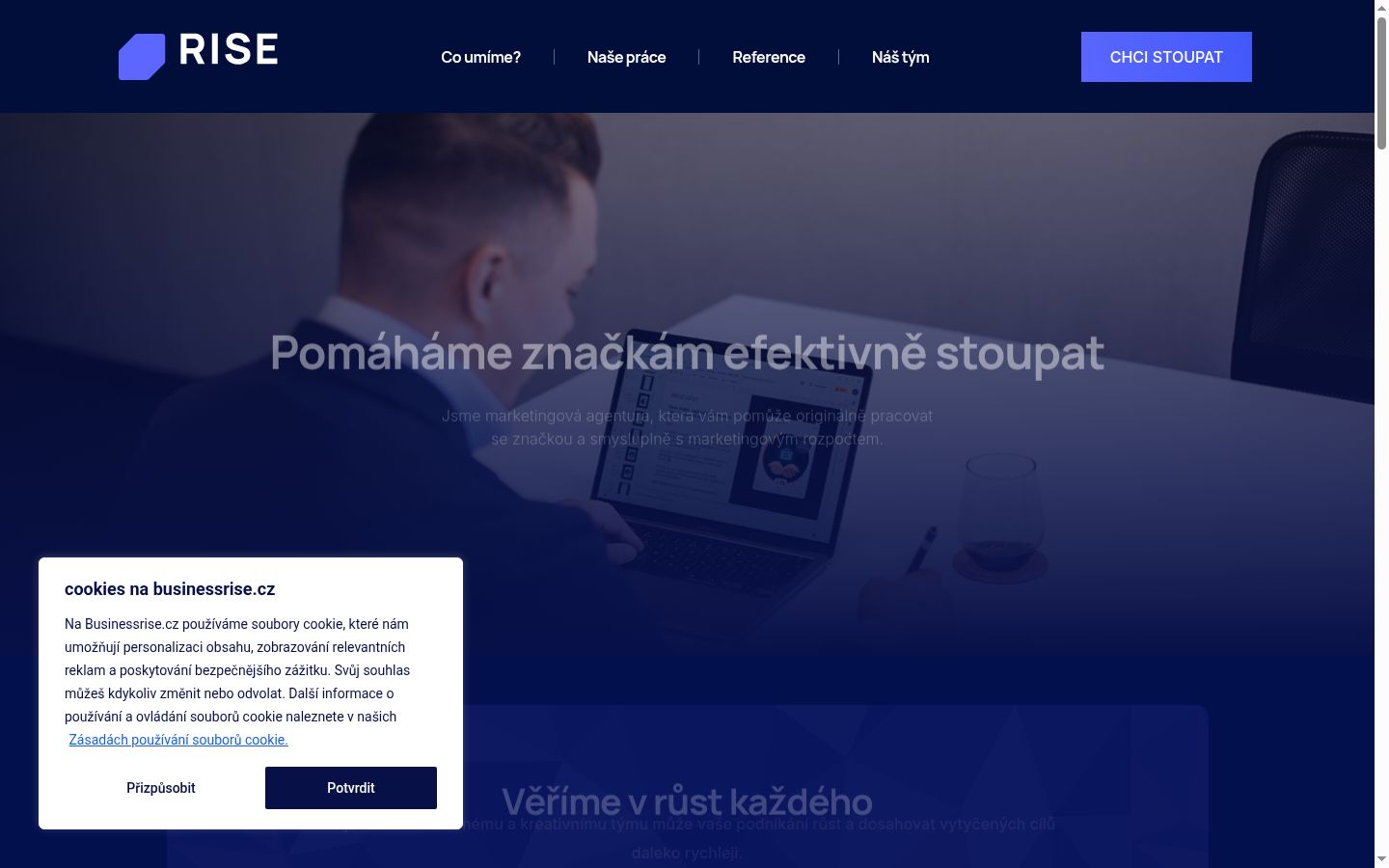 Zrzut ekranu banera zgody wyświetlanego przed jakąkolwiek interakcją