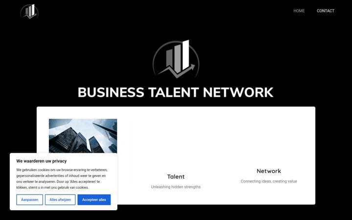 Screenshot του businesstalentnetwork.nl