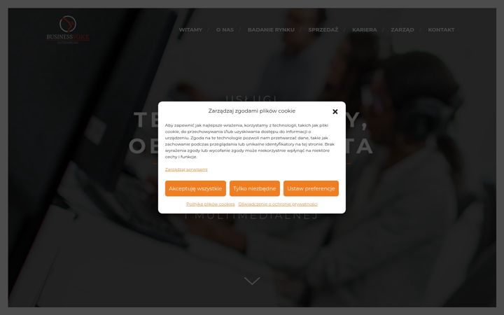 Screenshot of businessvoice.com.pl