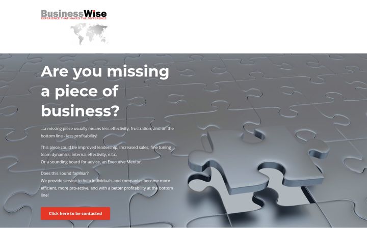 Screenshot of businesswise.se