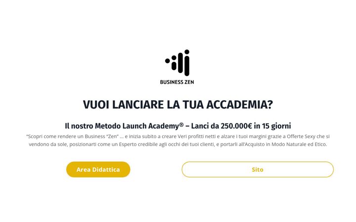 Screenshot of businesszen.online