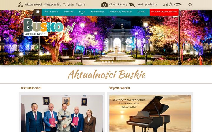 Screenshot of busko.pl
