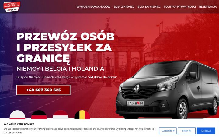 Screenshot of busmoskal.pl