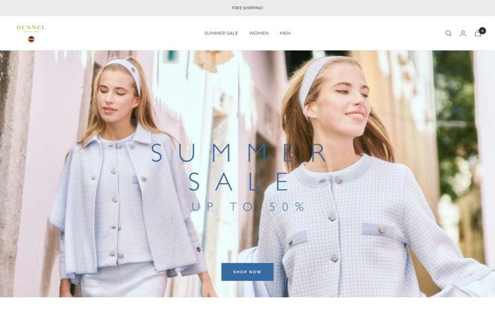 Screenshot of busnel.com