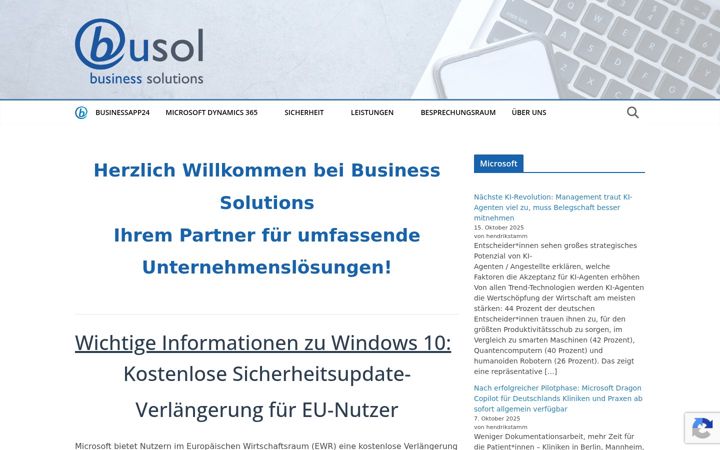 Screenshot of busol.info