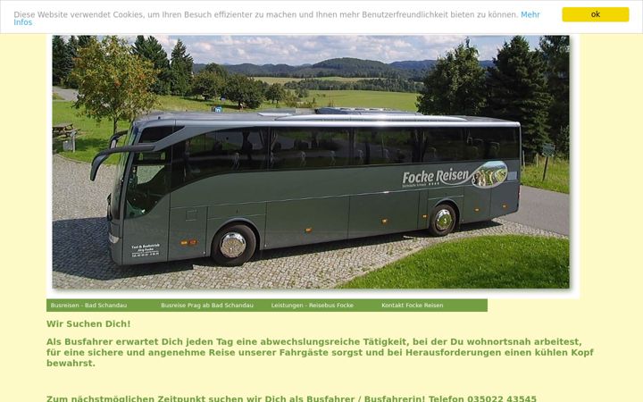 Screenshot of busreisen-focke.de