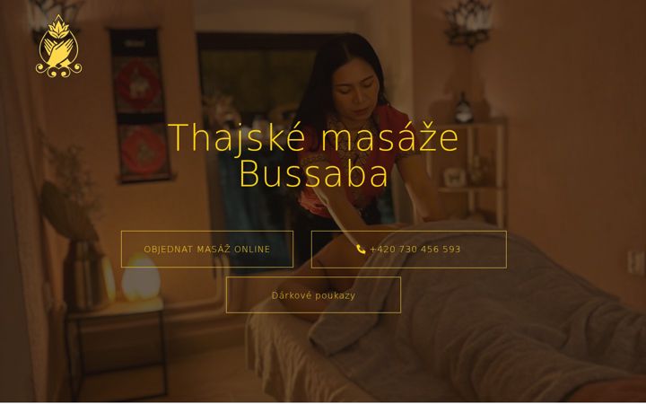 Screenshot stránky bussaba.cz