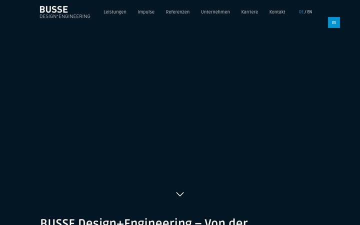 Screenshot of busse-design.com