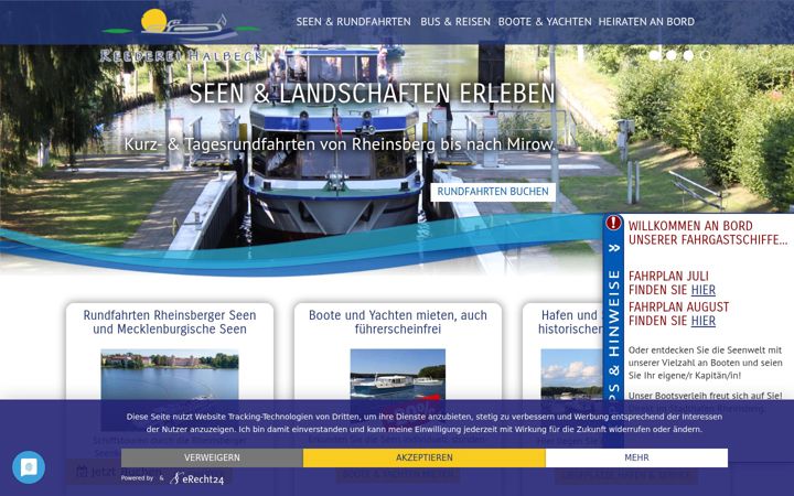Screenshot di busse-schiffe.de