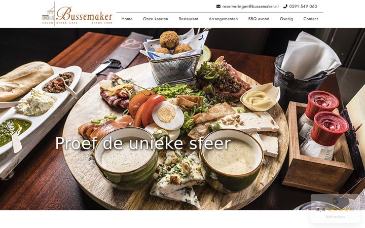 Screenshot of bussemaker.nl